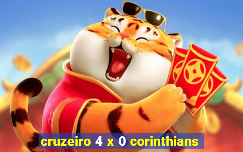 cruzeiro 4 x 0 corinthians